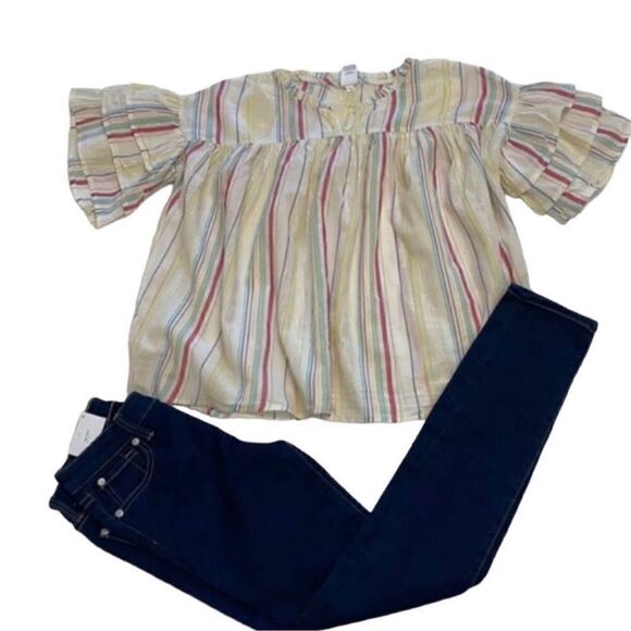 Girls Set Pants and Top(Size 10-12) - Picture 2 of 6